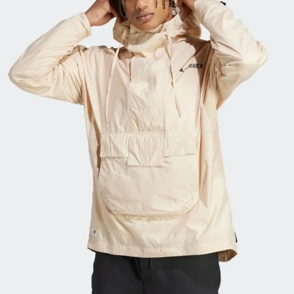 Adidas Terrex Made To Be Remade Wind Anorak Jacket Small Nwt